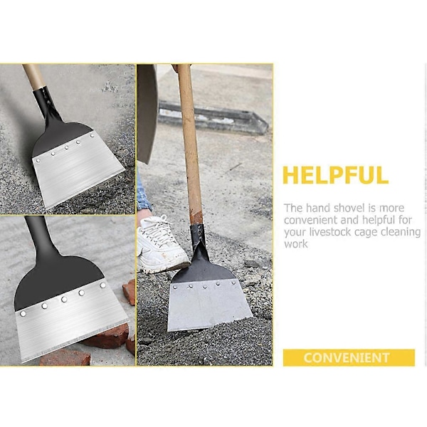 Multifunksjonell Spade Utendørs Spade Hage Rengjøringsspade Ugressfjerning Spade
