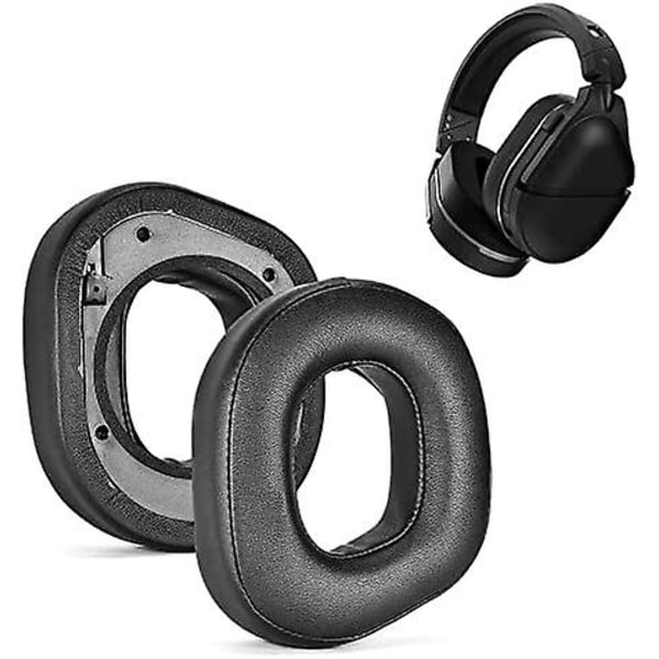 Proteinläder Öronkuddar Öronkuddar Öronkuddar för Turtle Beach Stealth 700 Gen 2 Trådlöst Spelheadset, Svart