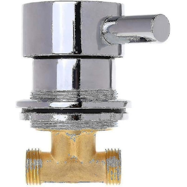 Brusekabine Blandingsbatteri Varmt Koldt Vand Blandingsventil To I En Udgang Vandhane G1/2inch Til Brusekabine Qxuan