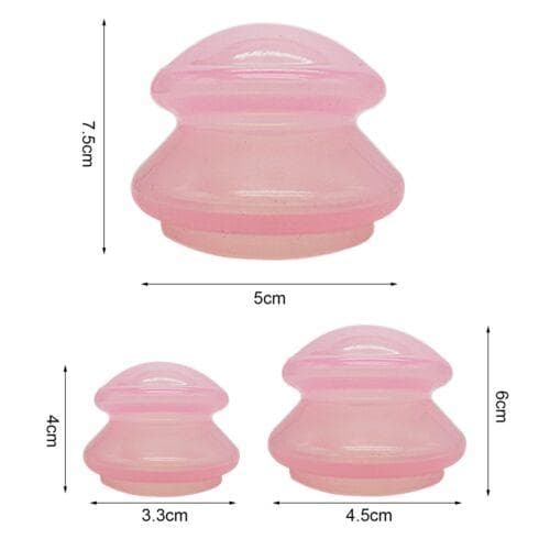 3-pakning - Koppesett - Koppemassasjekopper - Cupping