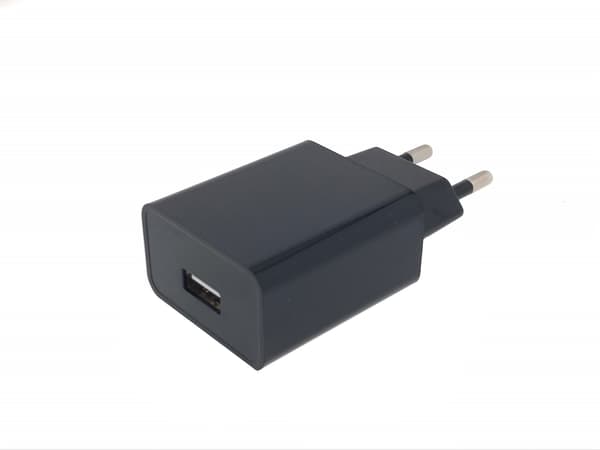 USB-lader (2 A) svart