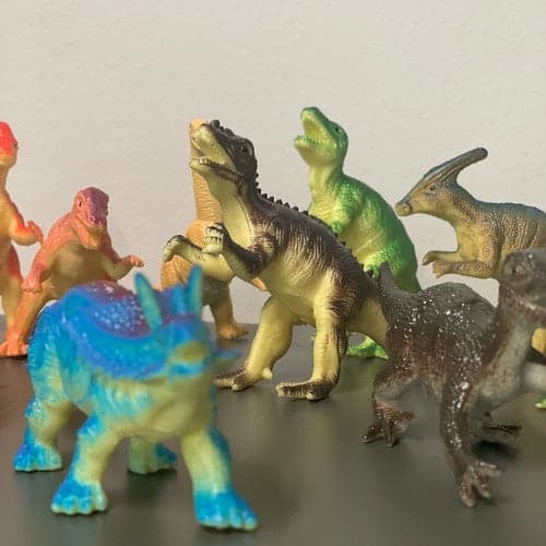Dinosaur Figures 12-pack PVC 8.5 cm Toy Figures