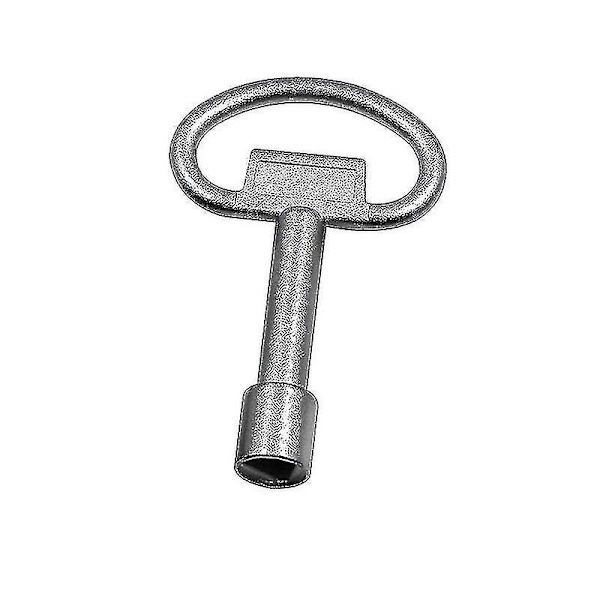 2 kpl Metallista Kolmion Muotoinen Avaimet, Kolmion Muotoinen Avaimet, Mittarilaatikon Avaimet, Kaasumittarin Avaimet, Kaasun, Veden Ja Sähkön Mittari Kaappeihin, Vesihanan Avaimet, Runko Kaapin Avaimet Fk