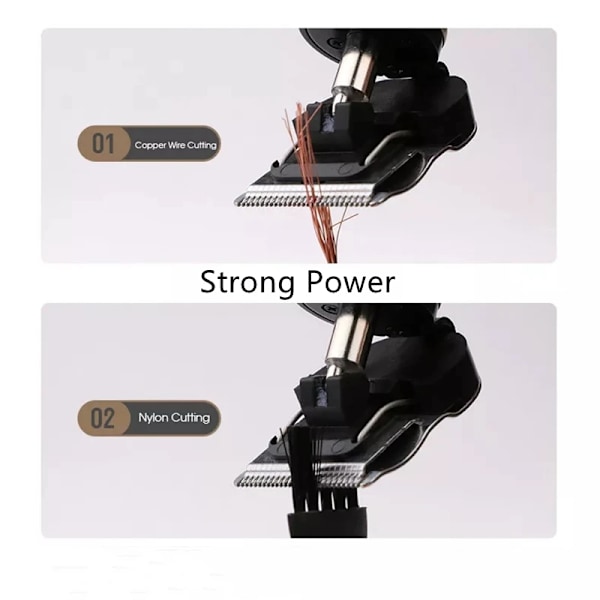 T9 Rustfrit Stål Skarp Hårtrimmer USB Opladning Elektrisk Barbermaskine Skaldet Hårtrimmer Klippemaskine