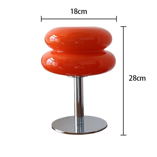 Macaron Glasbordslampa Trikromatisk Dimning