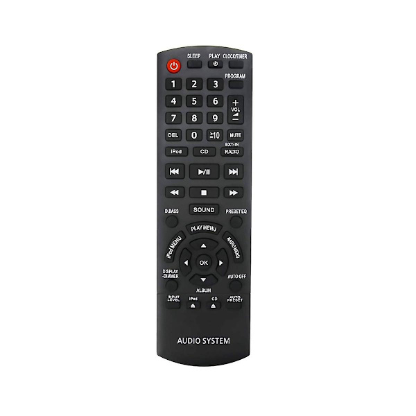 N2QAYB000641 Fjärrkontroll Ersättning för Kompakt Stereo System SC-HC35 SCHC35 SC-HC35DB SCHC35DB