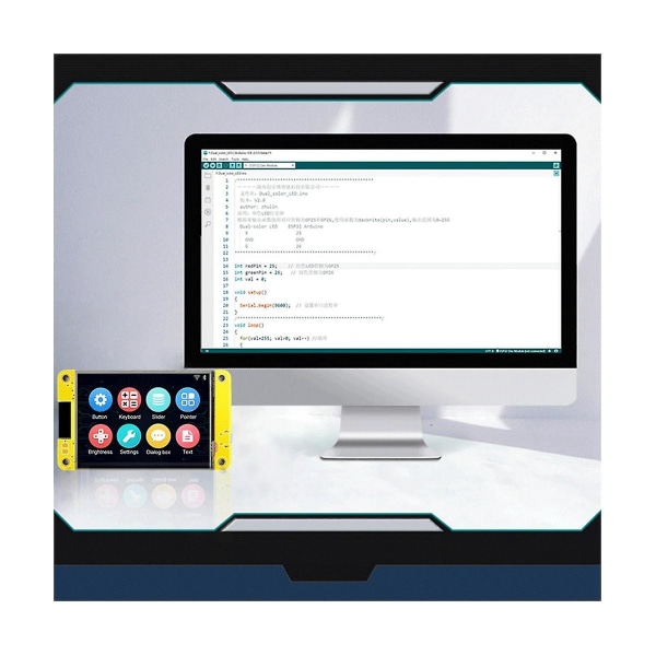 ESP32 utvecklingskort WiFi Bluetooth 2,8 tum 240X320 Smart Display TFT-modul pekskärm