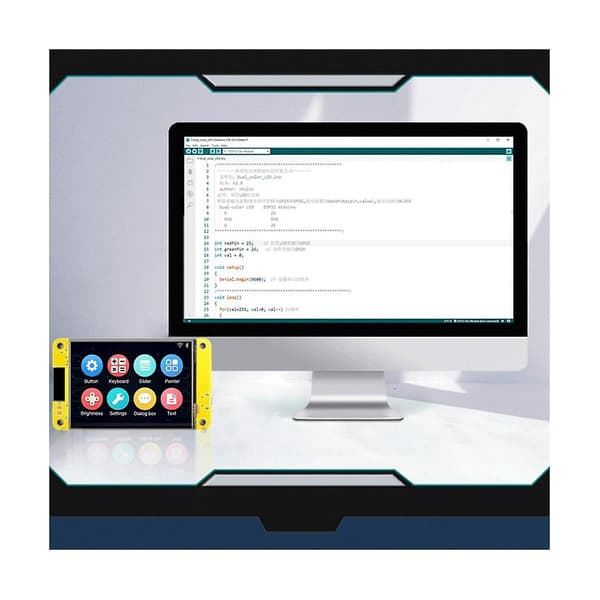 ESP32 Utviklingskort WiFi Bluetooth 2,8 Tommer 240X320 Smart Display TFT Modul Berøringsskjerm