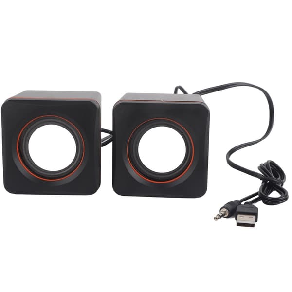 USB Stereo Speakers for Desktop and Laptop (Dual Track)