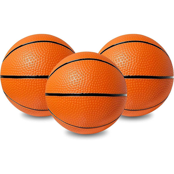 5\" Mini Basketballer for Mini Hoop Basketball eller Over Dør Basketkurvspill | PVC