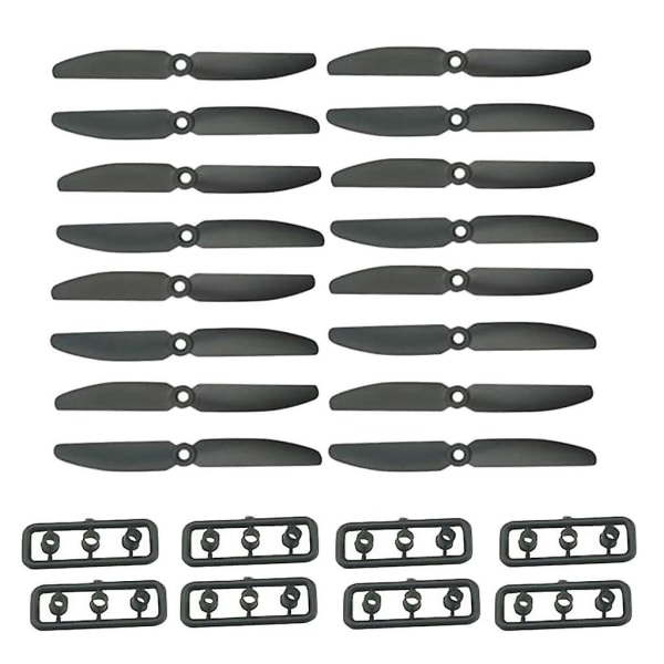 8 Par 5030 Cw Ccw Propeller 2-Blader For Rc Qav Quadcopter Tilbehør Svart