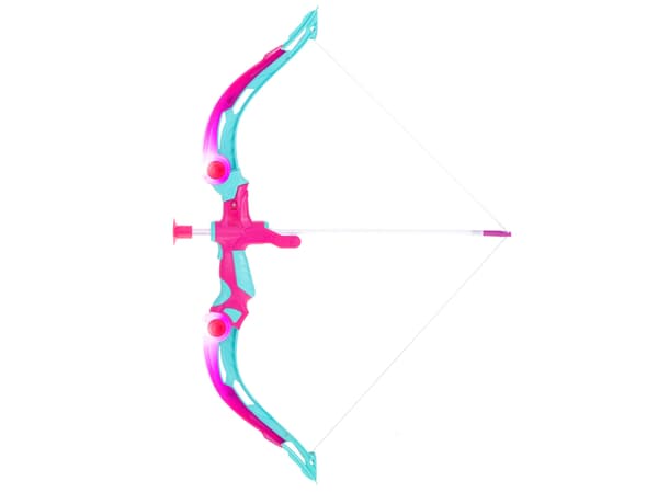 Toy Bow Archery Set with 20 cm Shield and 3 Suction Cup Arrows