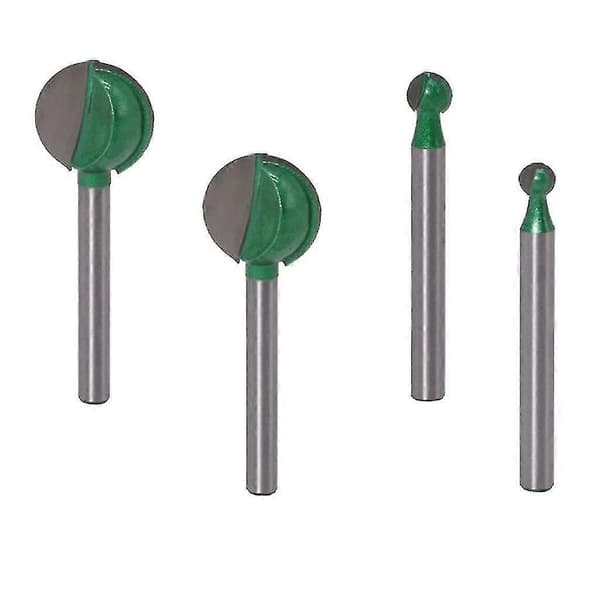 6 mm skaft træbearbejdning kuglefræser routerbits udskæringsblade standard