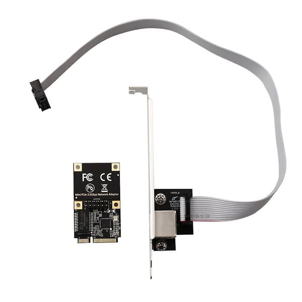 2.5gbps Mini Pci-e Netværksadapter 2500m M.2 Lan Kort Til Desktop Pc