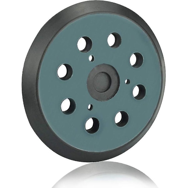 (sort) Makita 125mm Slibeskive Pad 8 Huller Slibeskive Pad 5 Tommer Til Makita Bo 5010, 5030, 5031, 5041, Dewalt Dw420, Dw