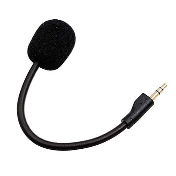 Headsetmikrofon Plug and Play Ersättningsbar Flexibel 3,5 mm Omnidirektionell Gaming-headsetmikrofon för Logitech-G Pro X