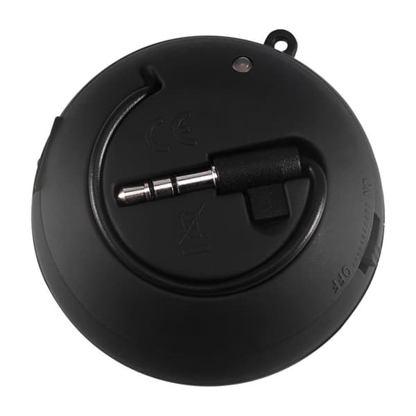 Portable Mini 3.5mm Speaker with Built-in Battery - Black for Mobile Phone MP3 PC