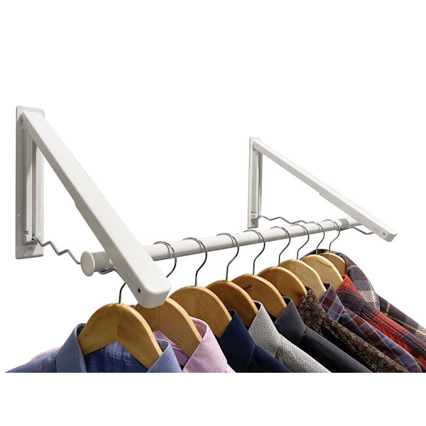 Wall Mounted Clothes Rack - Foldable 40 cm