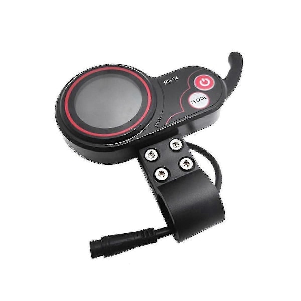 -s4 48v-60v Tumgrepp LCD-displaymätare för Zero 8 9 10 8x 10x Elsparkcykel 6-stifts Display A