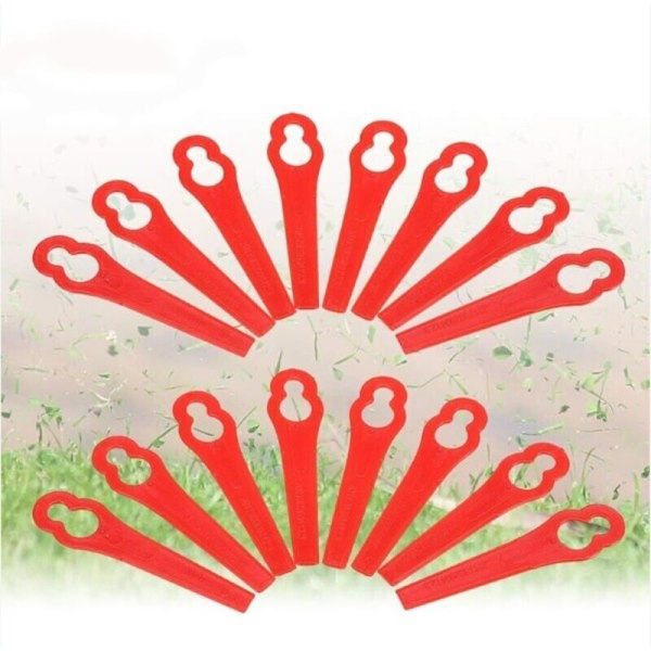 Erstatningsblader for gresstrimmer (20 stk, passer til Einhell GC-CT 18/24 Li P, GE-CT 18 L og GC-CT 18/24 Li gresstrimmere)