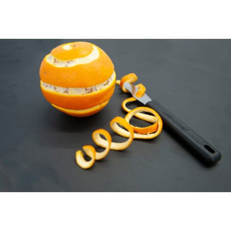 Appelsin Skræller Arcos 616600 med rustfrit stålblad og mango 65 mm Polypropylen 65 mm med displaykasse.
