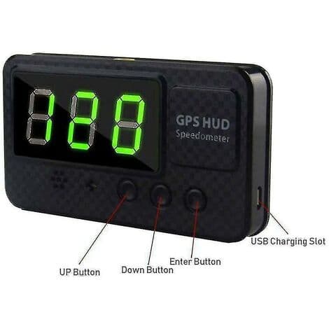 Universal Digital GPS Speedometer til Biler, Lastbiler, Motorcykler og Andre Køretøjer