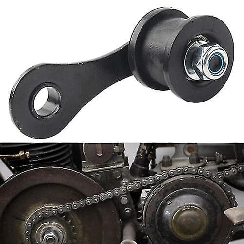 Universal Passform Kedjetensioner Guide Roller Slider Smuts Pit Bike Motorcykel Atv