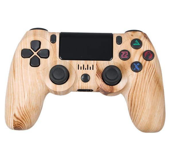 Trådløs controller til PS4/Pro/PS3/Slim/PC/Steam, Bluetooth controller, joystick, understøtter 6-akser, vibration, trykklik
