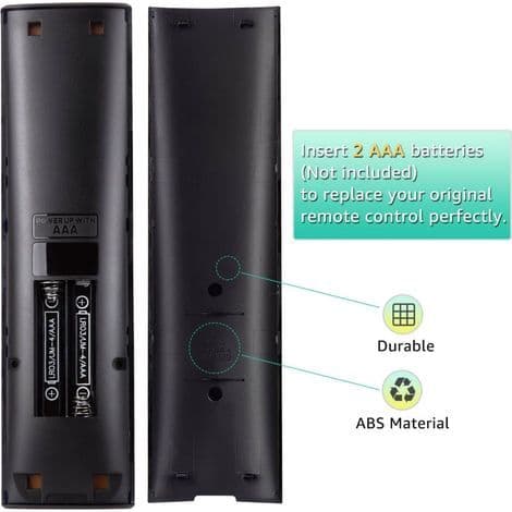 Universell erstatningsfjernkontroll for VIZIO XRT136 smarte TV-er