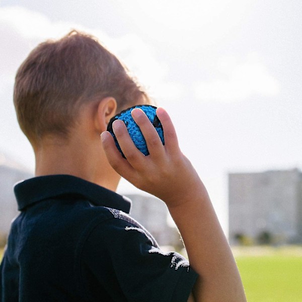 Bollpåse Stickad Kickboll Mjuk Stickad Boll Stickad Boll - Slumpmässig Färg - 5 St