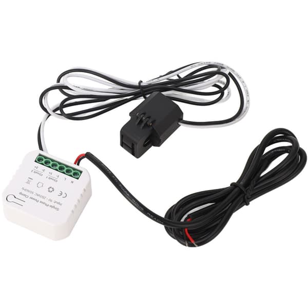 Smart energimonitor for ZigBee kWh strømforbruksmåler med 80A 90-250VAC klemme-på strømtransformator