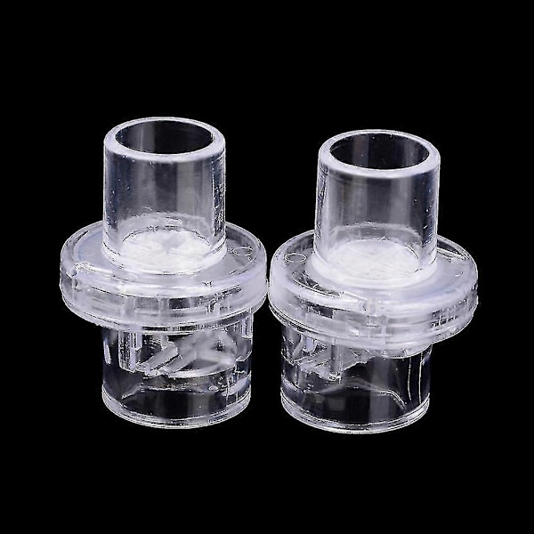10-pack Engångs CPR-maskutbildningsventiler Munstycken Mikromask