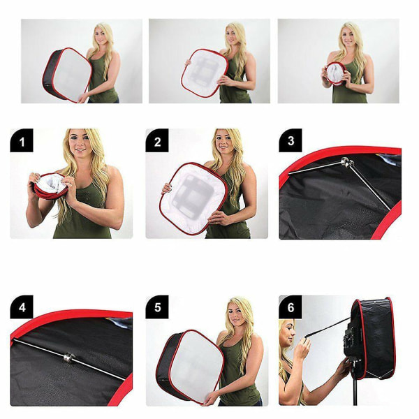 Sb300 Sb600 Softbox Diffuser Til Yongnuo Yn300 Iii Yn300 Led Videolys