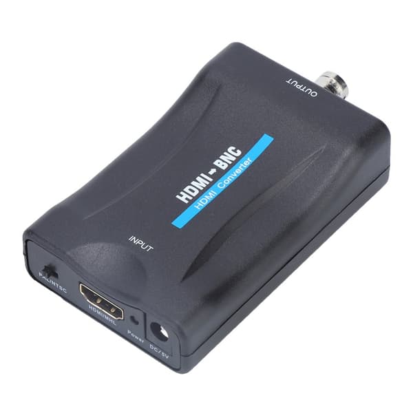 HDMI til BNC videokonverterer med lydstøtte for NTSC/PAL 480i/576i