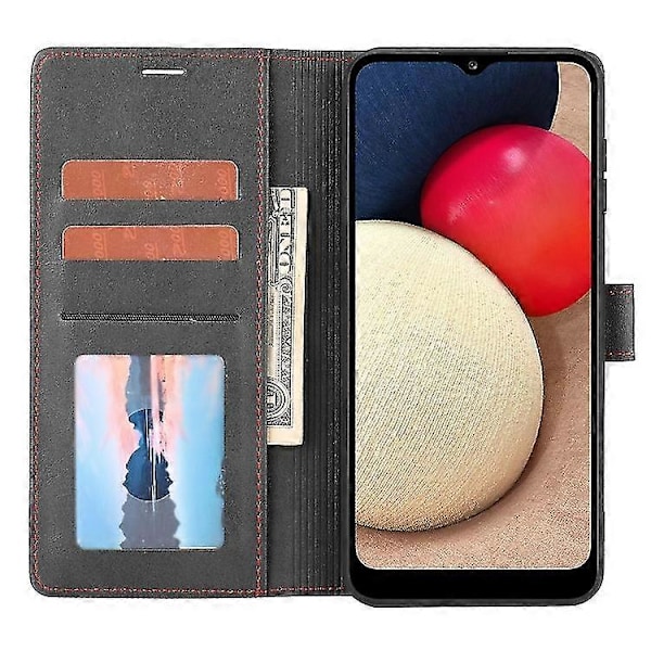 For Samsung Galaxy A13 5g Klassisk Lommebok Flip Lær Telefondeksel