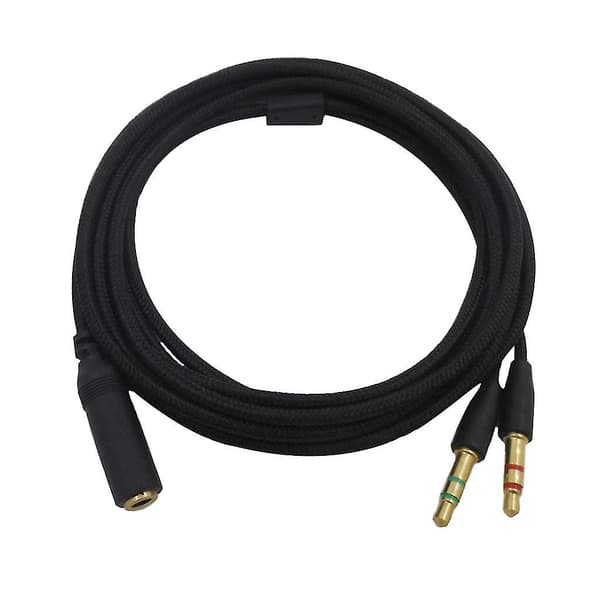 Øretelefonkabel Hodetelefon Splitter Mikrofonledning For Electra/kraken Pro 7.1 V2