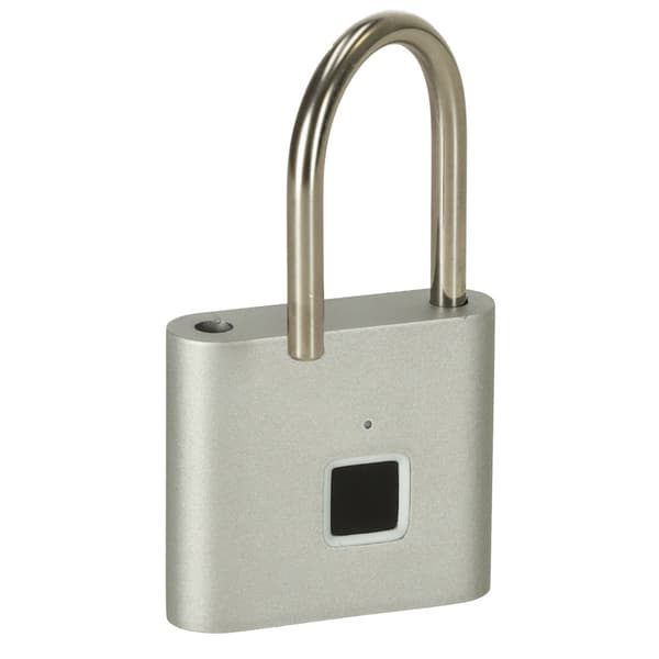 Fingerprint Lock Electronic Padlock IP56, 10 Fingerprints