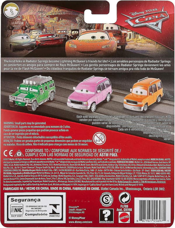 Disney Pixar Biler Deluxe Frank