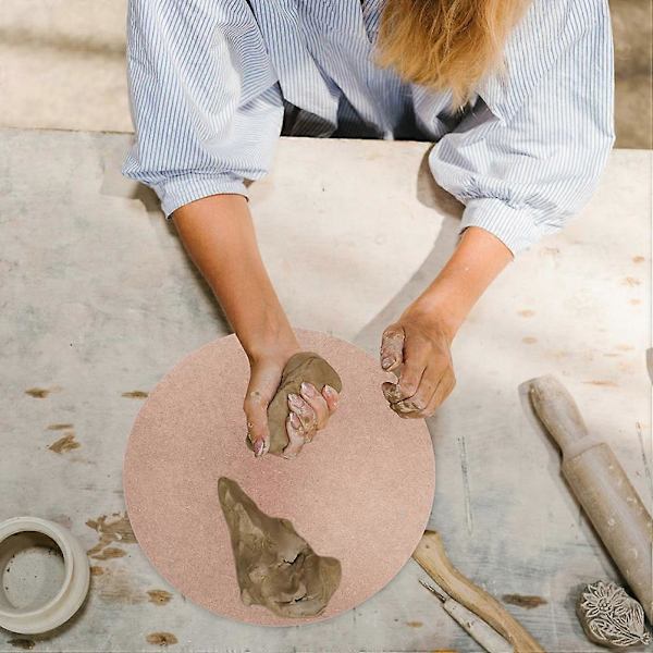 5 stk Potteribrett Potterhjul Tilbehør Tetthetsbrett for Leire Skulpturlaging Base Potterhjul Brett