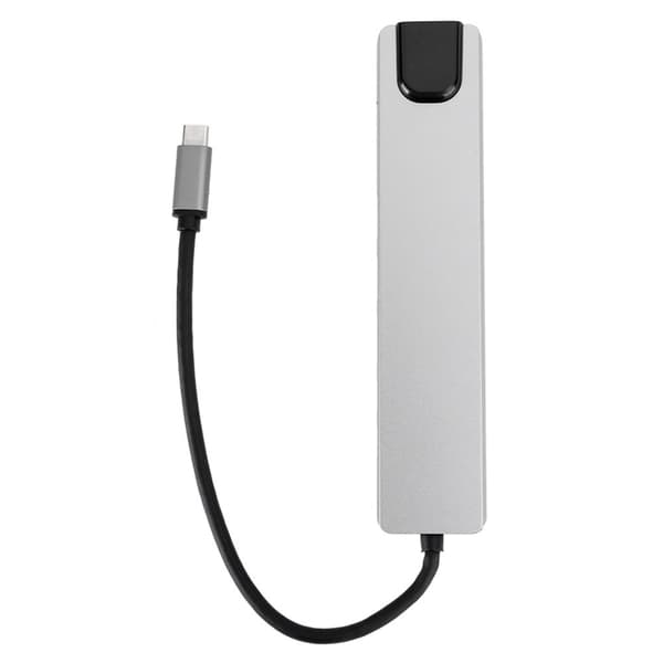 TypeC til 4K HDMI Dockingstasjon Adapter - 8 i 1 Høyhastighets Dockingstasjon med Hurtiglader