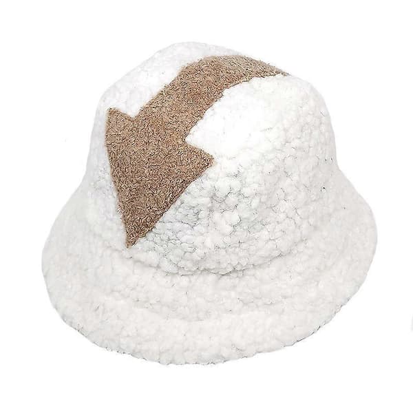 Arrow bucket hat i lammeuld