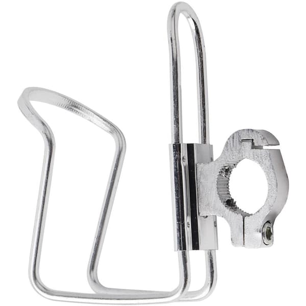 Motorcykel dryckeshållare vatten dryck styre montering flaskadapter silver