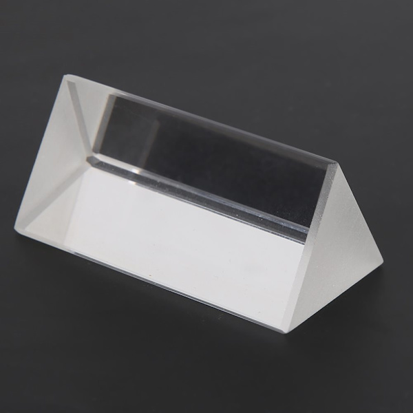 K9 Optical Glass Triangular Prism for Teaching Light Spectrum
