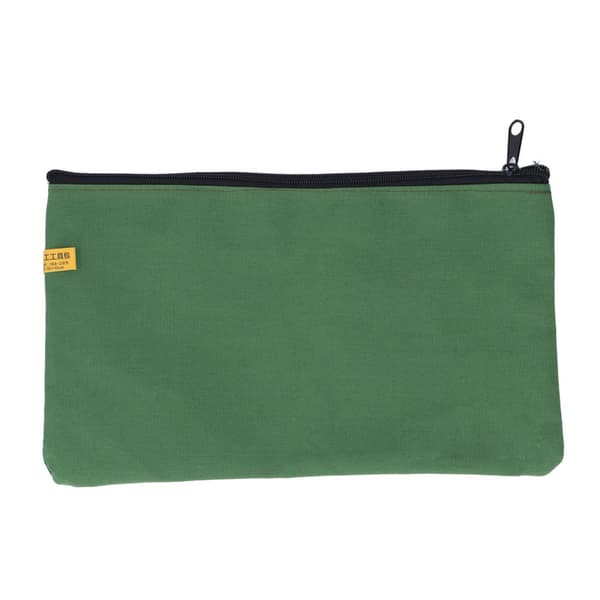 Portable Multifunctional Army Green Canvas Tool Bag 33x19 cm