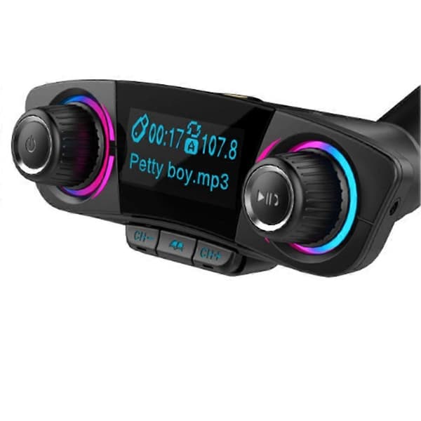 Bilspelare BT06 Bil Bluetooth MP3-spelare Multifunktionell Bluetooth Multi-Språk MP3 Universal LCD