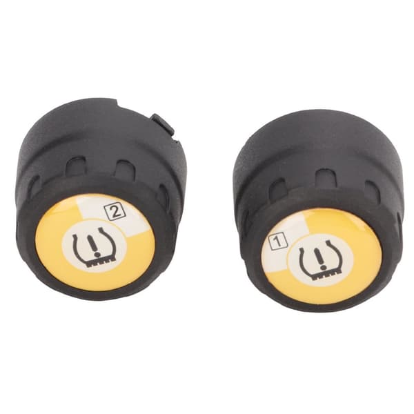 Bluetooth TPMS 2 ekstern sensor dekktrykkovervåkingssystem sanntids trykk temperaturalarm for motorsykkel