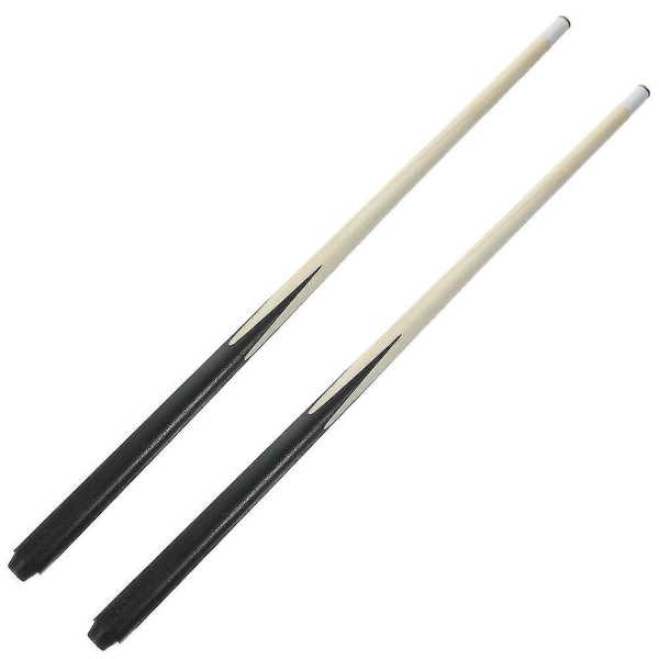 2 stk Pool Cue Træ Billardkø Sticks Praktisk Kø Stick Kort Pool Kø Sticks