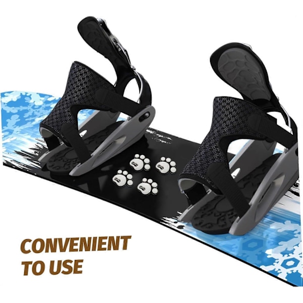 4 kpl Ski-tarroja Surffilaudan Stomp Pad Piikki Stomp Lumilaudan Grip-tarra Modulaarinen Matto Stomp Pad Lumilauta