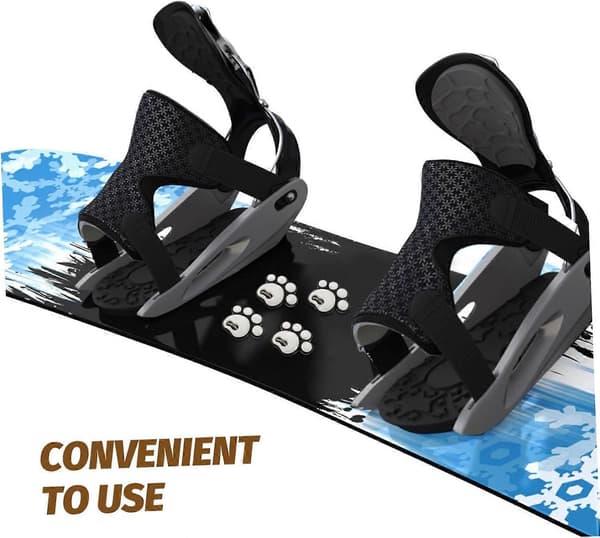 4 stk. Ski Stickers Surfbræt Stomp Pad Spike Stomp Snowboard Grip Sticker Modulær Måtte Stomp Pad Snowboard