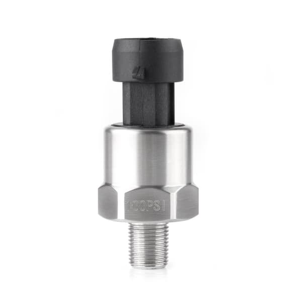 Trykksensor i rustfritt stål for olje, drivstoff, luft og vann - 100PSI